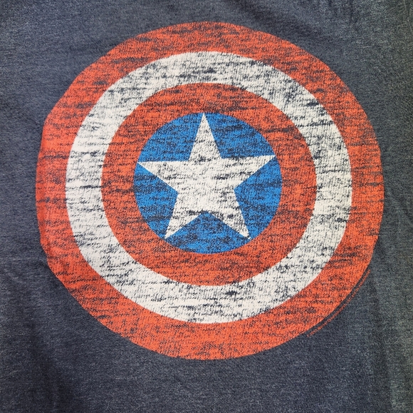 Mens Small Marvel Captain America Tee - Picture 2 of 3